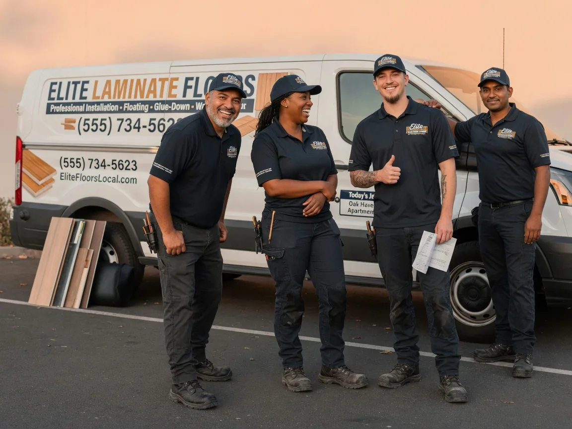 Laminate flooring installation company in Deanville, TX